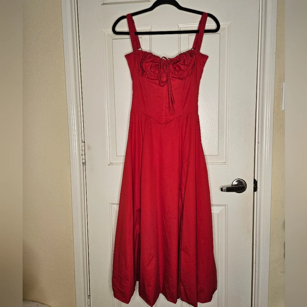 House of CB Red Midi Dress - Picture 11 of 16
